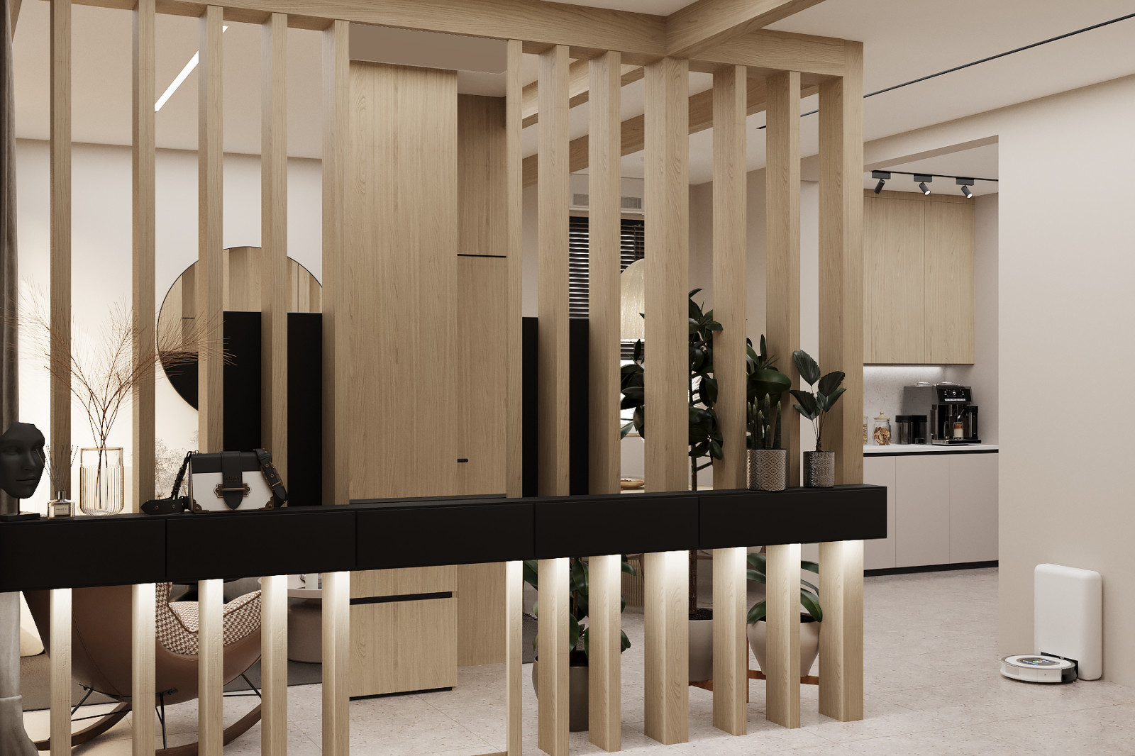 Проект 1 этаж дома 45м2