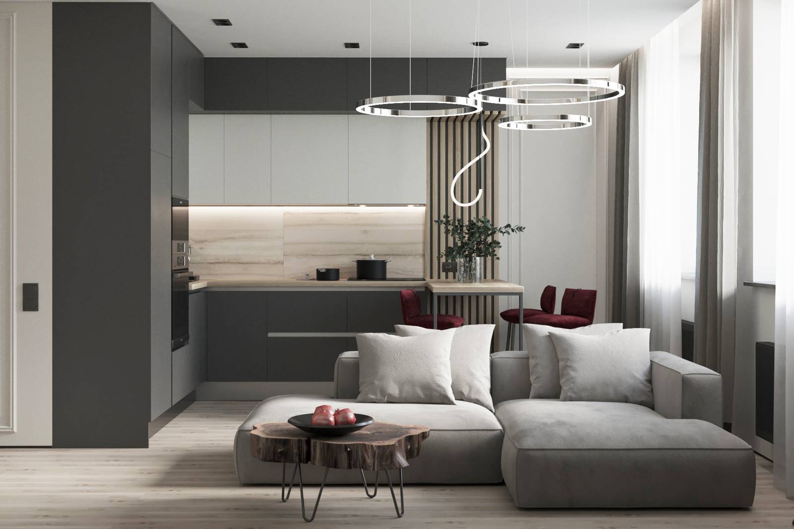 Обложка проекта: Уютная евродвушка для девушки  ЖК Премьер