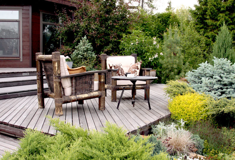 Большой сад для дружной семьи