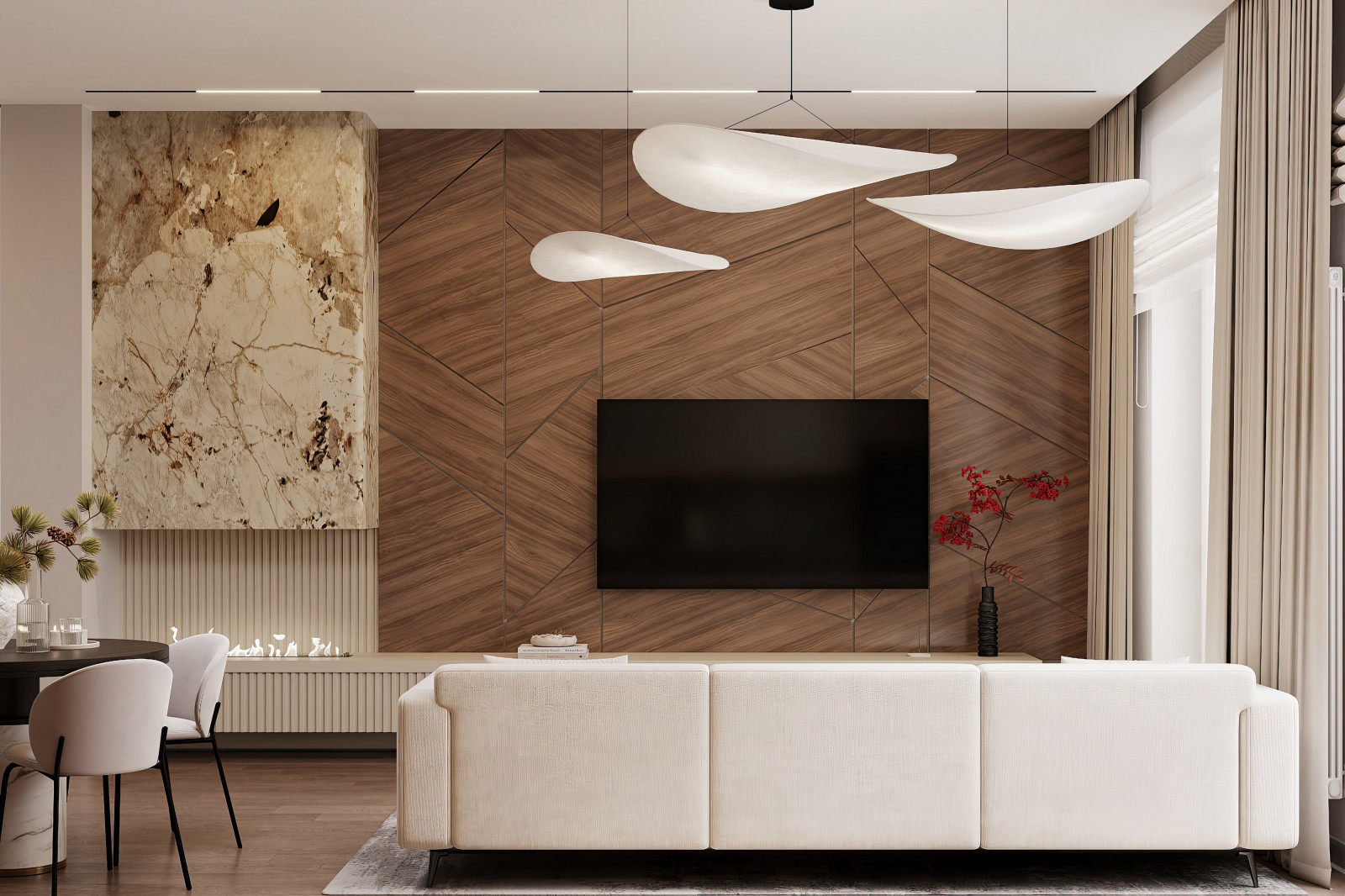 Дизайн и ремонт дома в КП Британика - Очарование природы