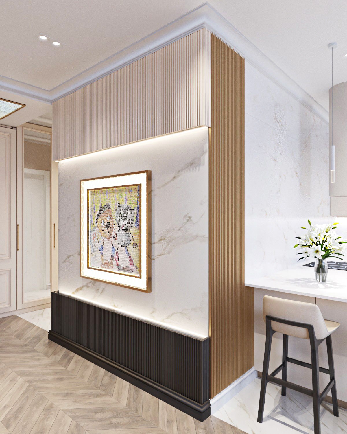 Квартира в ЖК Московский квартал, 101 м2