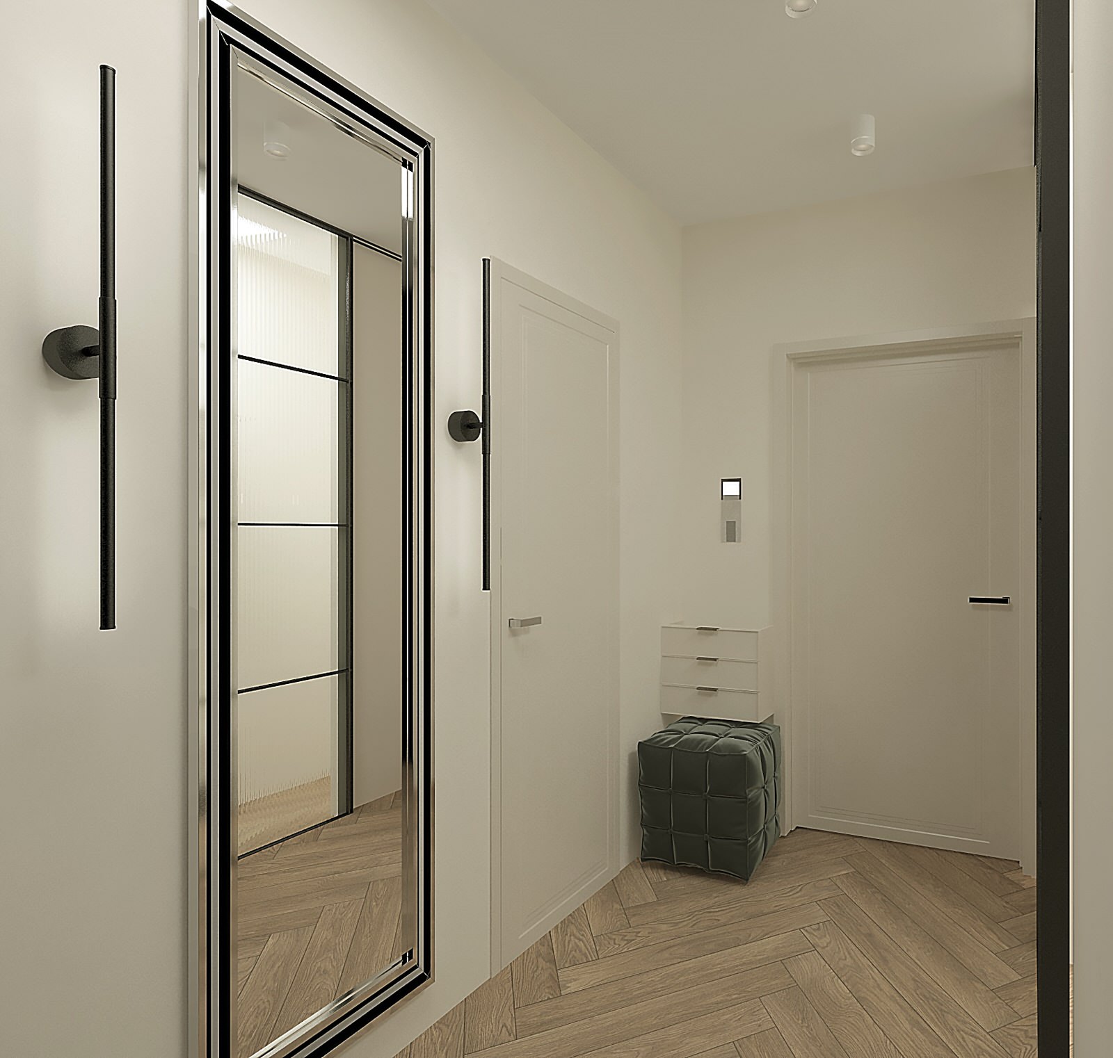 интерьер 4х комнатной квартиры для молодой семьи с 3 детьми