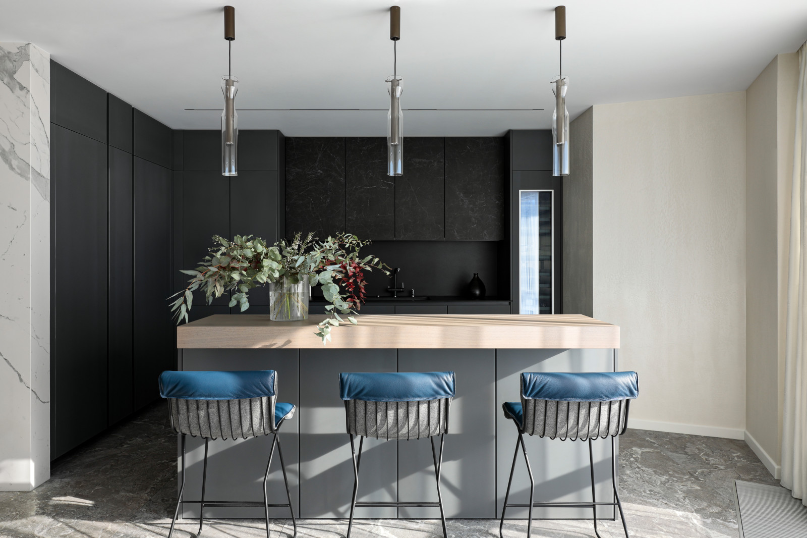 Двухуровневая квартира в пригороде Санкт-Петербурга