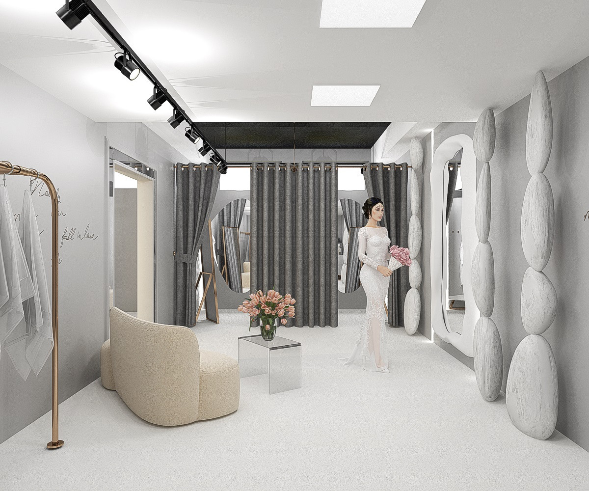 Дизайн-проект  свадебного салона