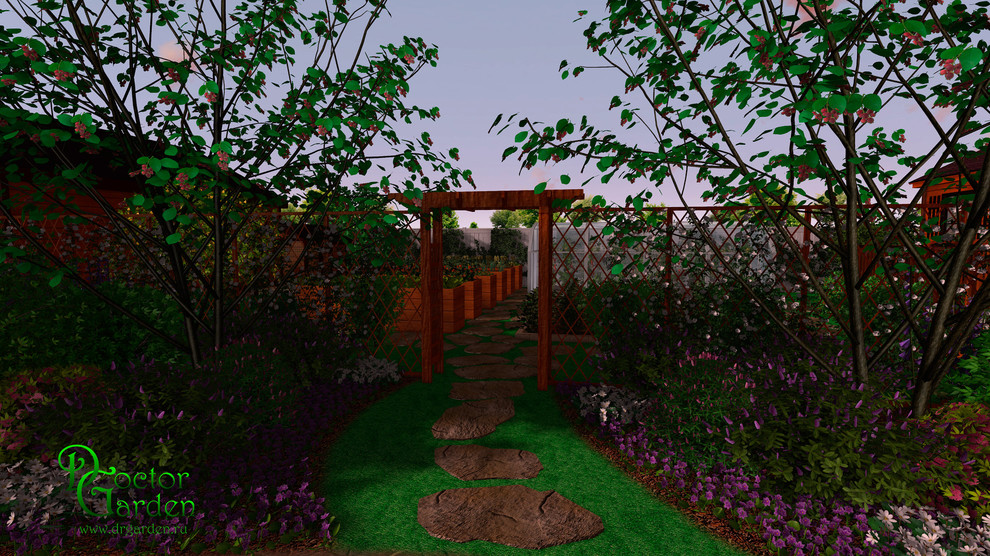 Сад для большой семьи