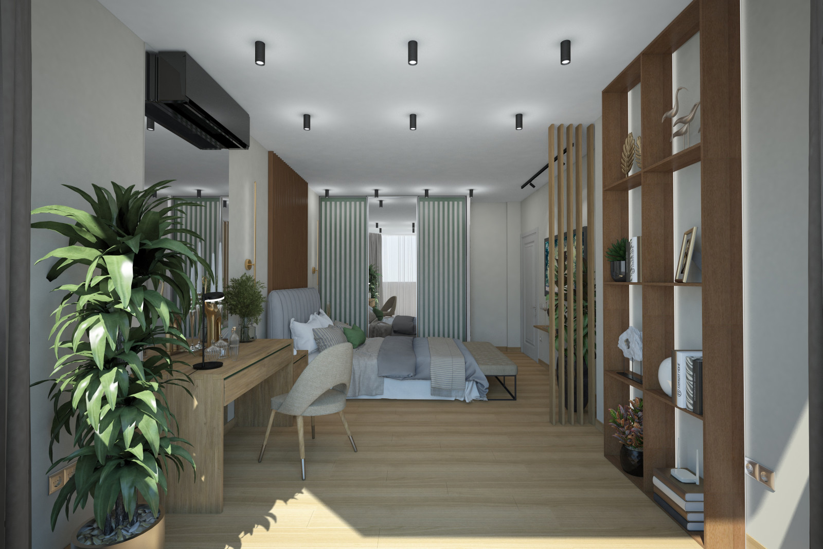 Квартира длямолодоженов. Спальня.