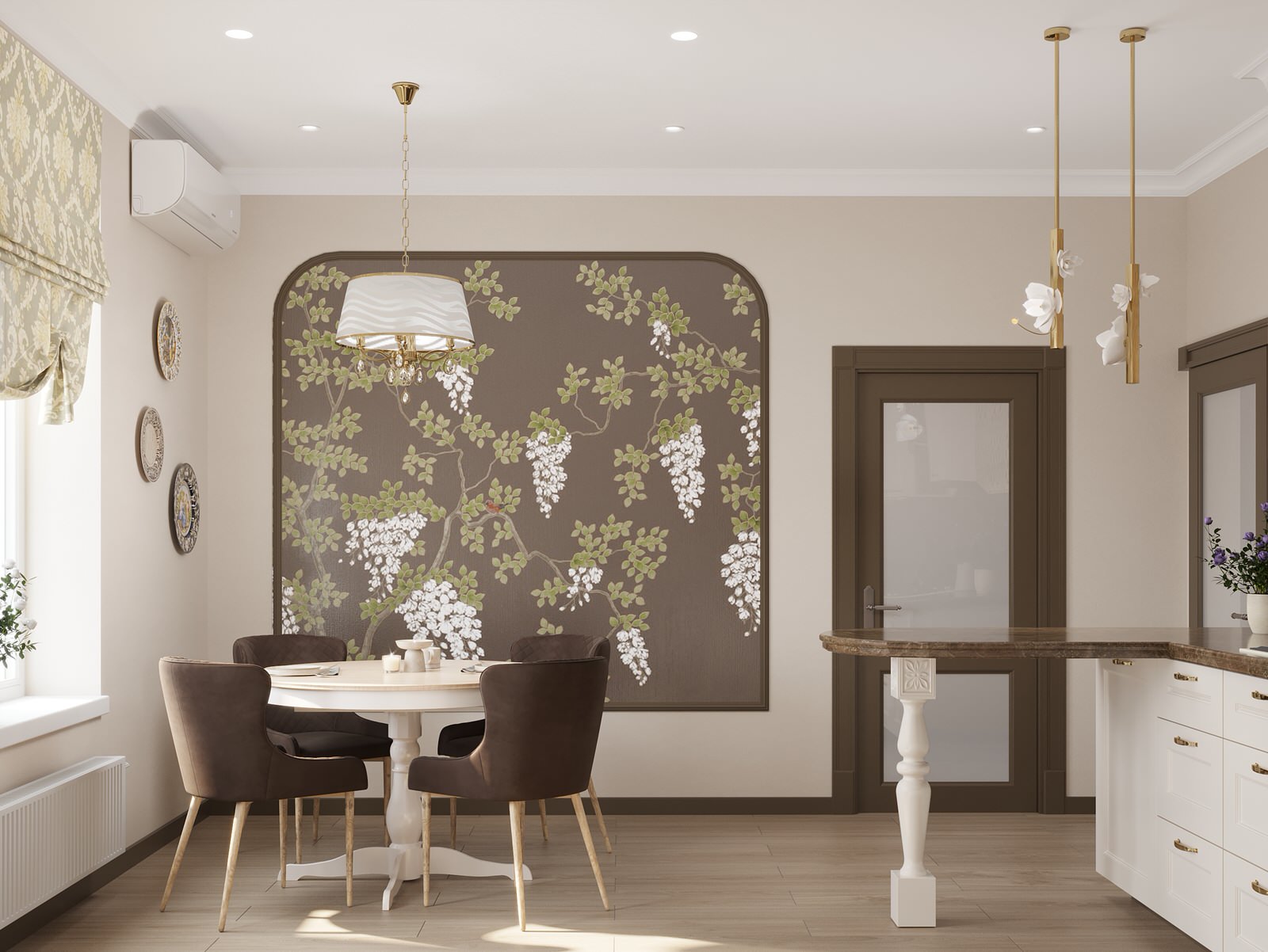 Обложка проекта: Кухня в загородном доме