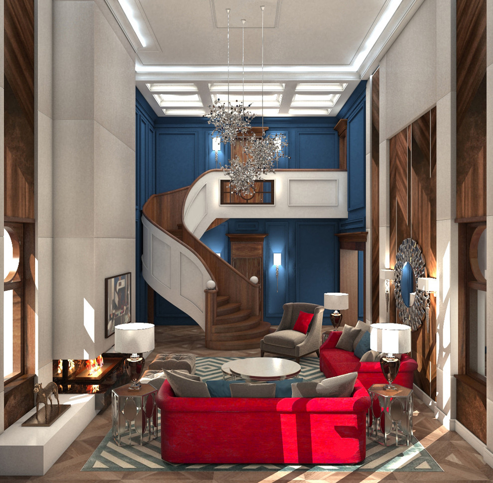 Обложка проекта: 3D: Дом в подмосковье