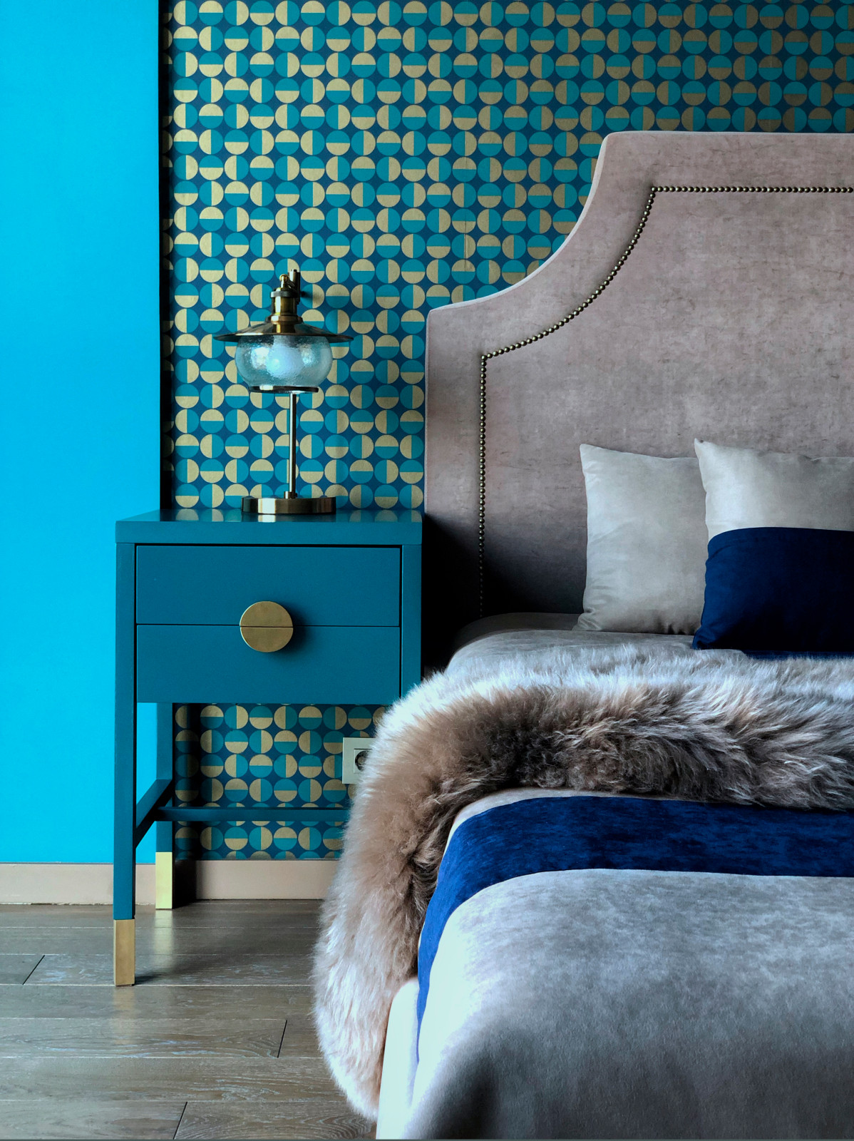 Квартира цвета Тиффани