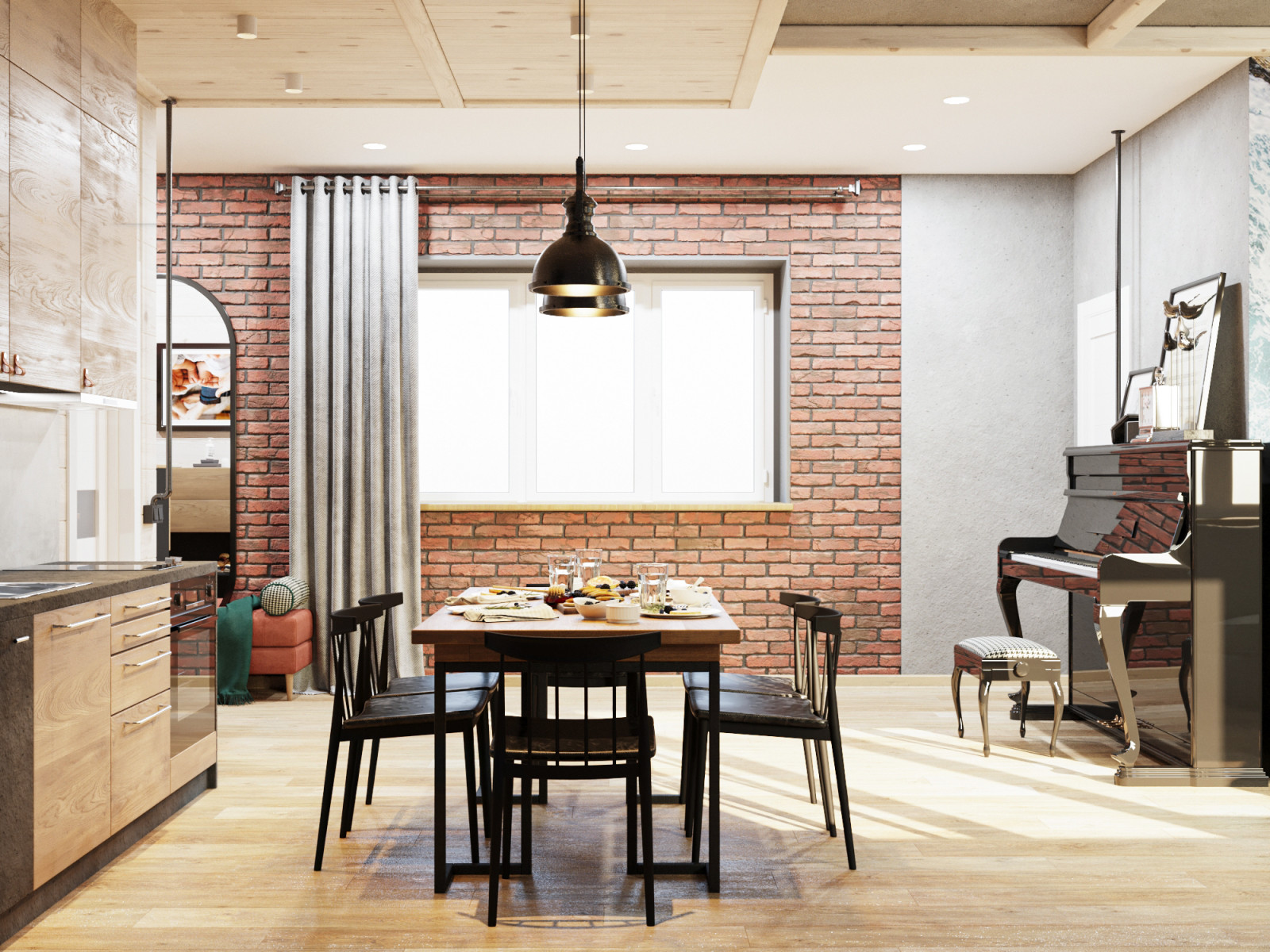 Дача в стиле "ЛОФТ"