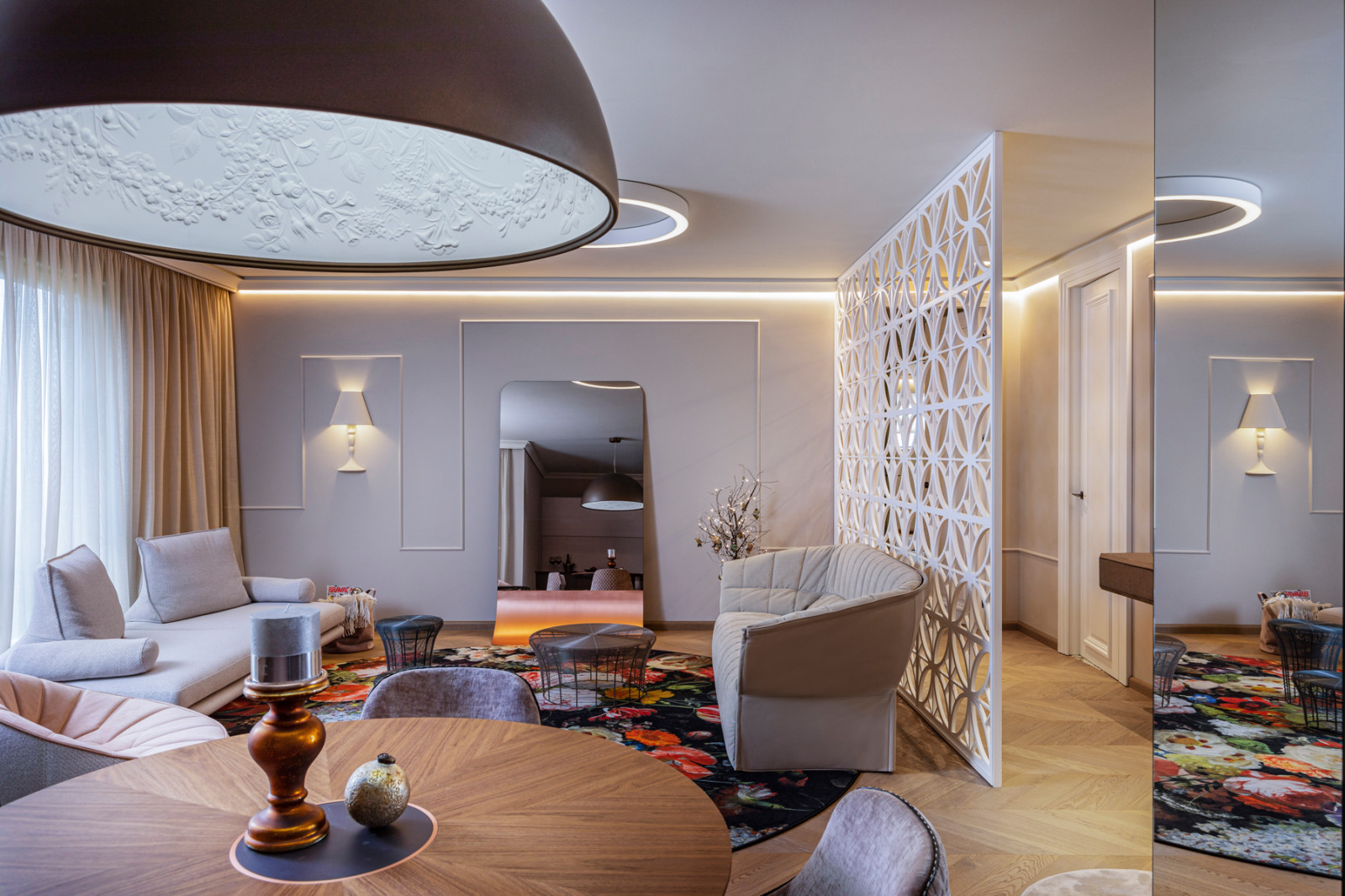 Изящный женственный интерьер