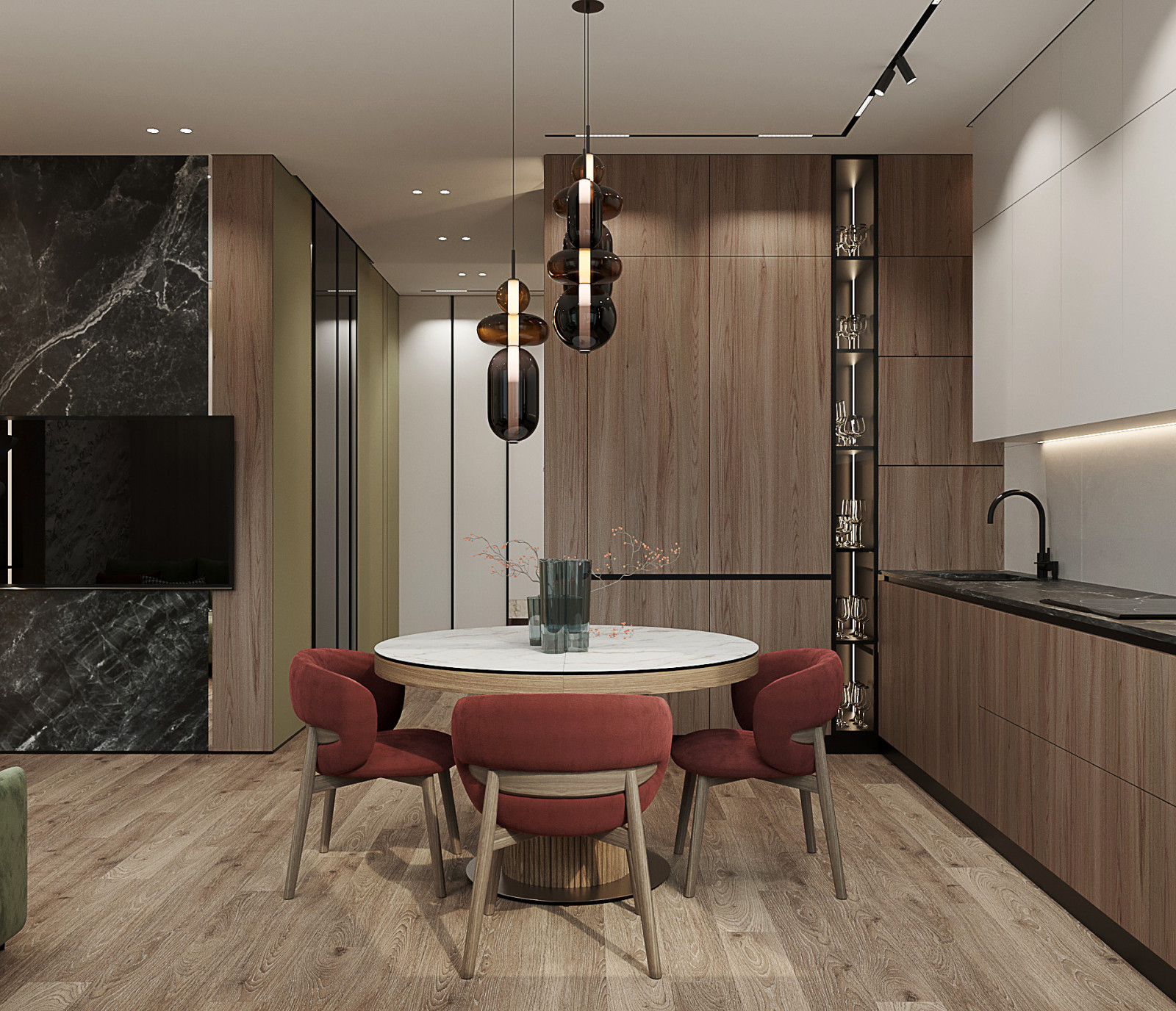 2025г. Проект квартиры 84 м2 в ЖК "Чикаго"