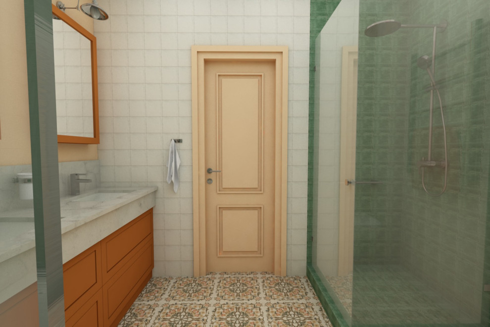 Дизайн проект совмещенного сан узла в частном доме