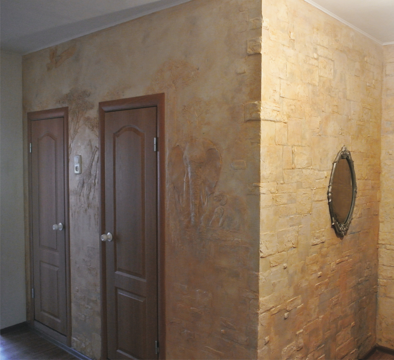 Обложка проекта: Барельеф на африканскую тему