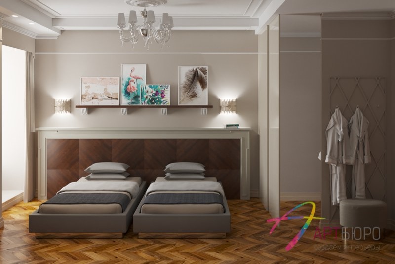 Квартра в центре Питера в современном стиле