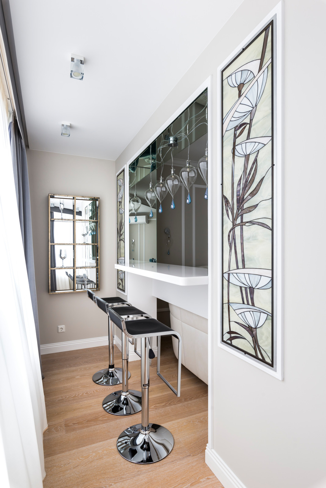 Интерьер квартиры в ЖК "Скай Форт"