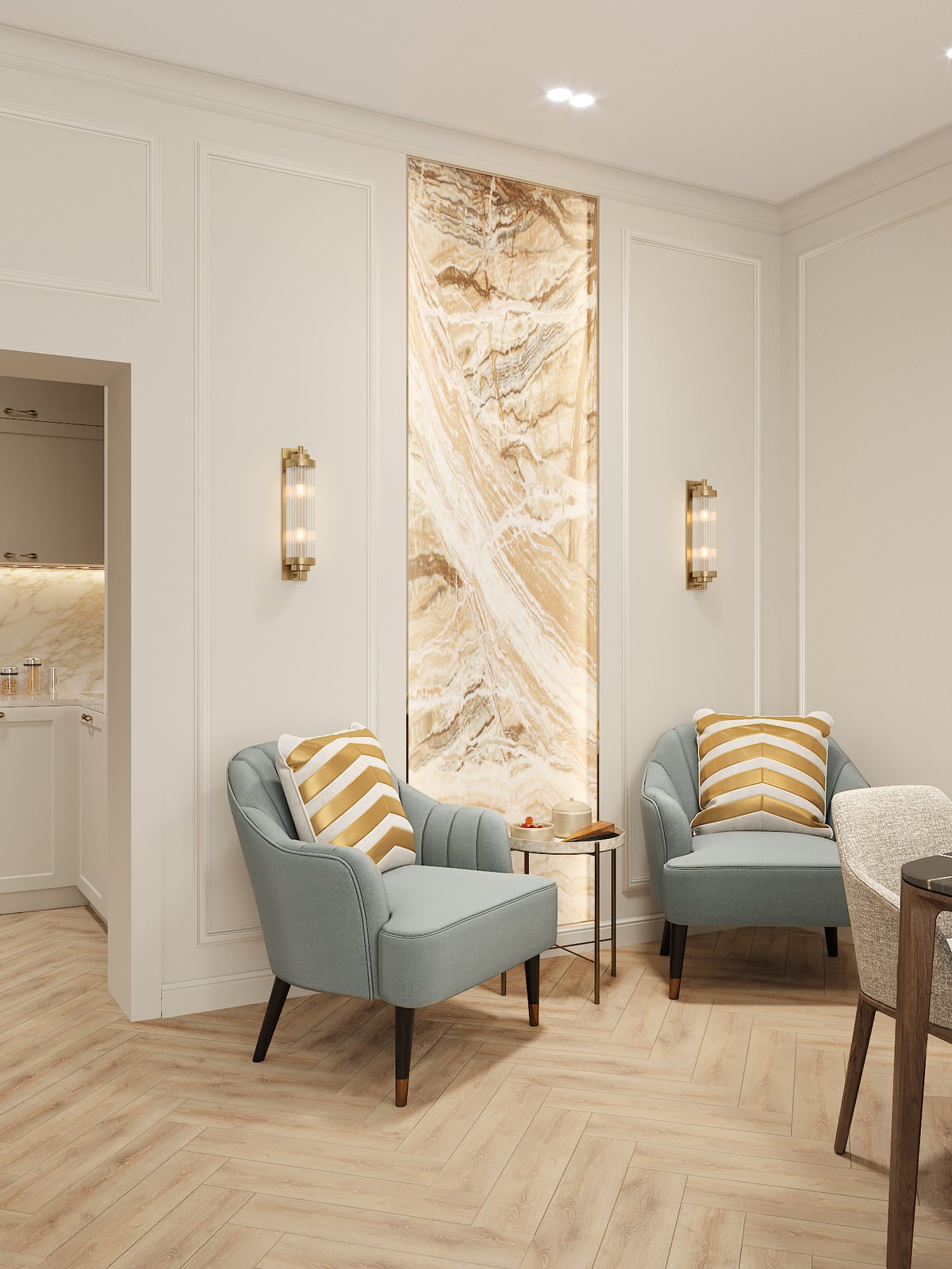 Квартира в современной классике