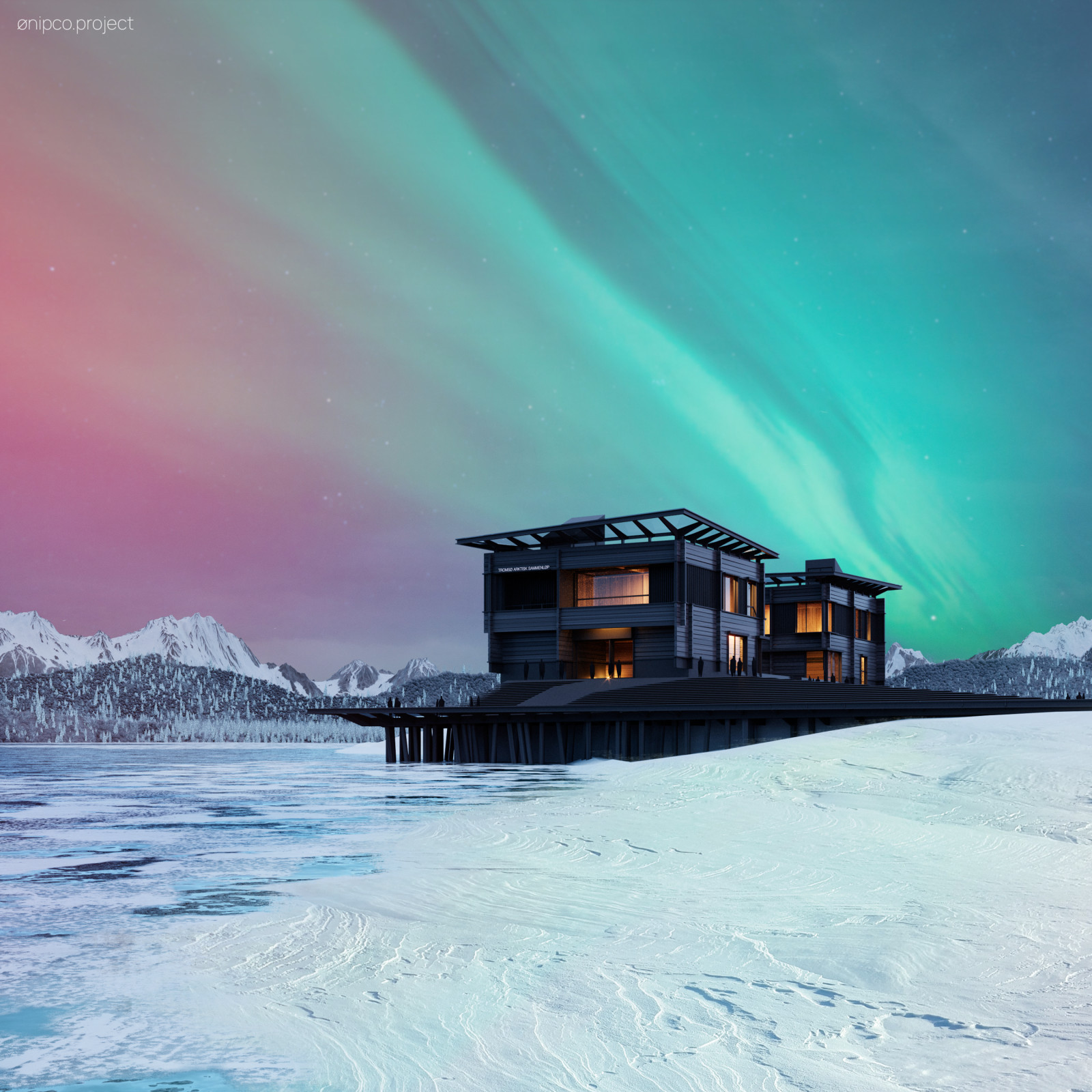 #no01s2600sqm / hybrid museum of the arctic experience within tromsø