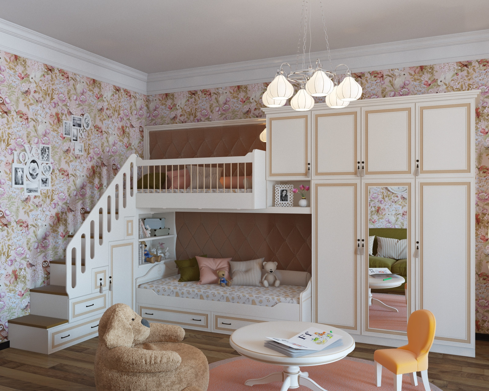 Детская для двух девочек