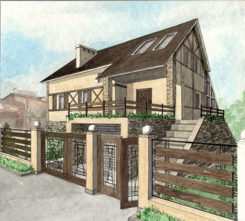 дом в Подмосковье, 2006