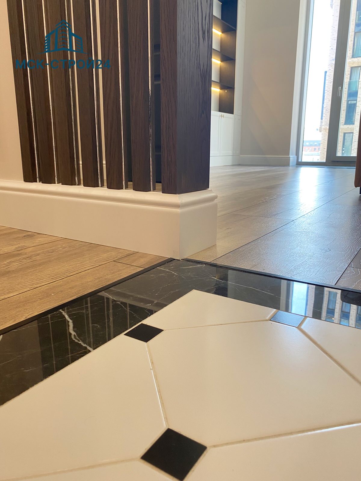 Дизайнерский ремонт квартиры 112м² в ЖК "ЗИЛАРТ"