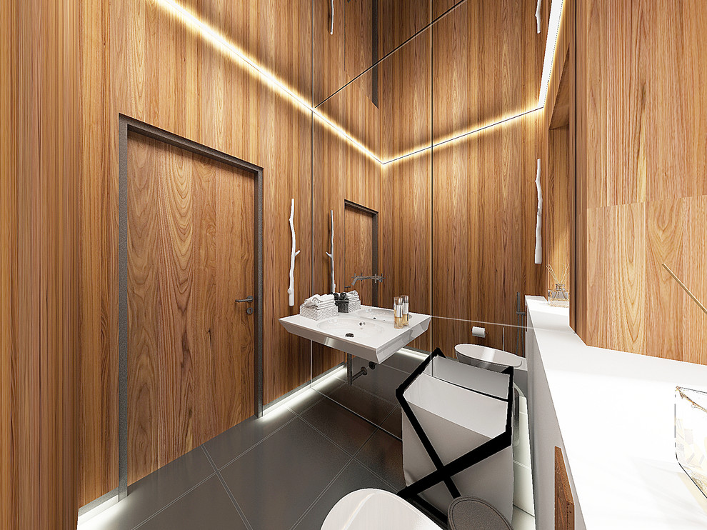 Дом – ландшафт.