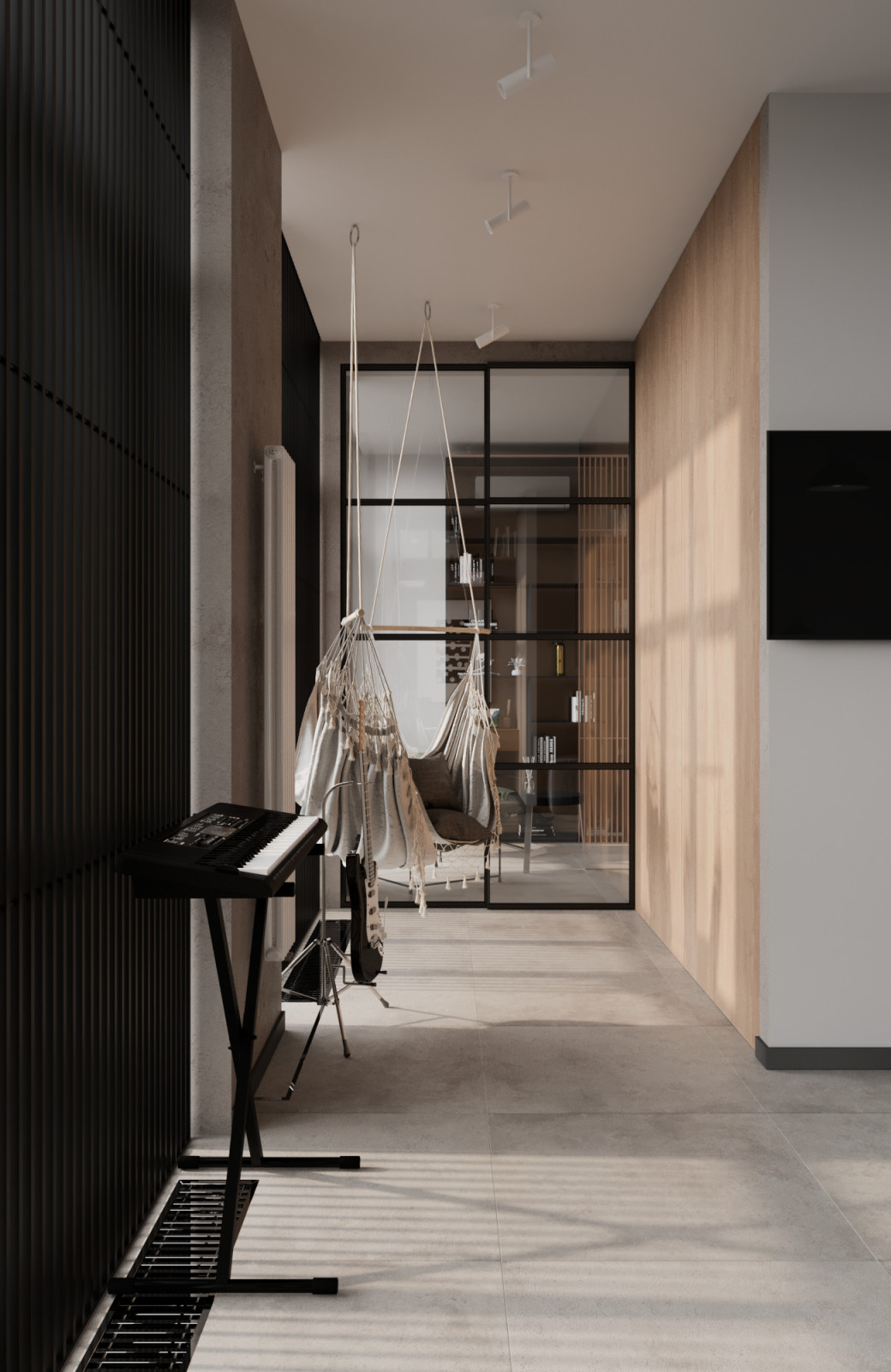 Дизайн проект двухуровневой квартиры