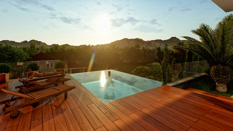 Сочи 6 соток Стиль Хай тек