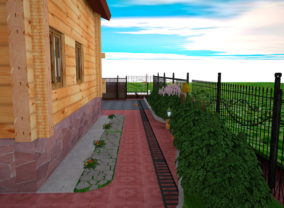 Ландшафтный дизайн участка