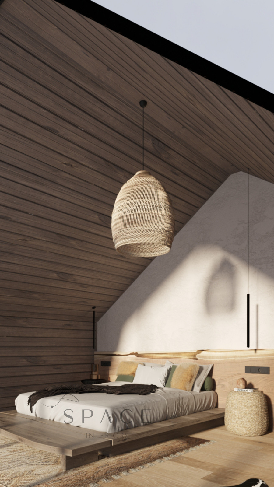 Спальня с видом на реку