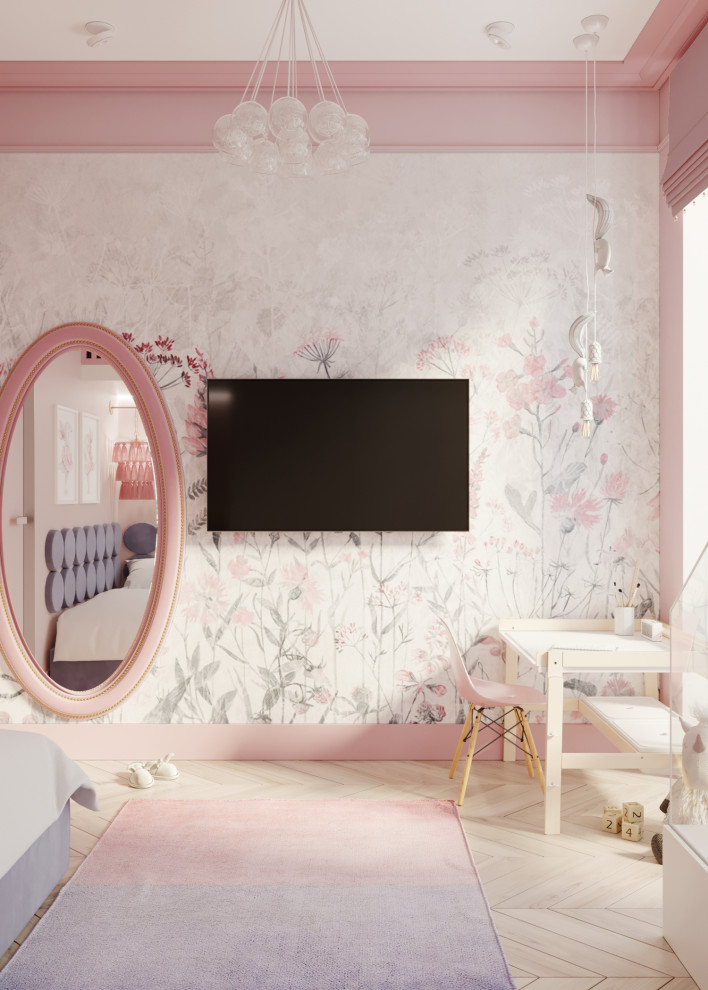 Чернично-розовая детская