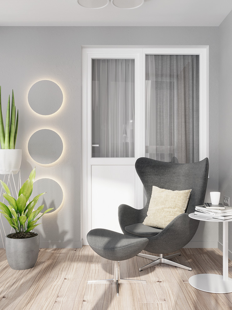 Бетон и дерево