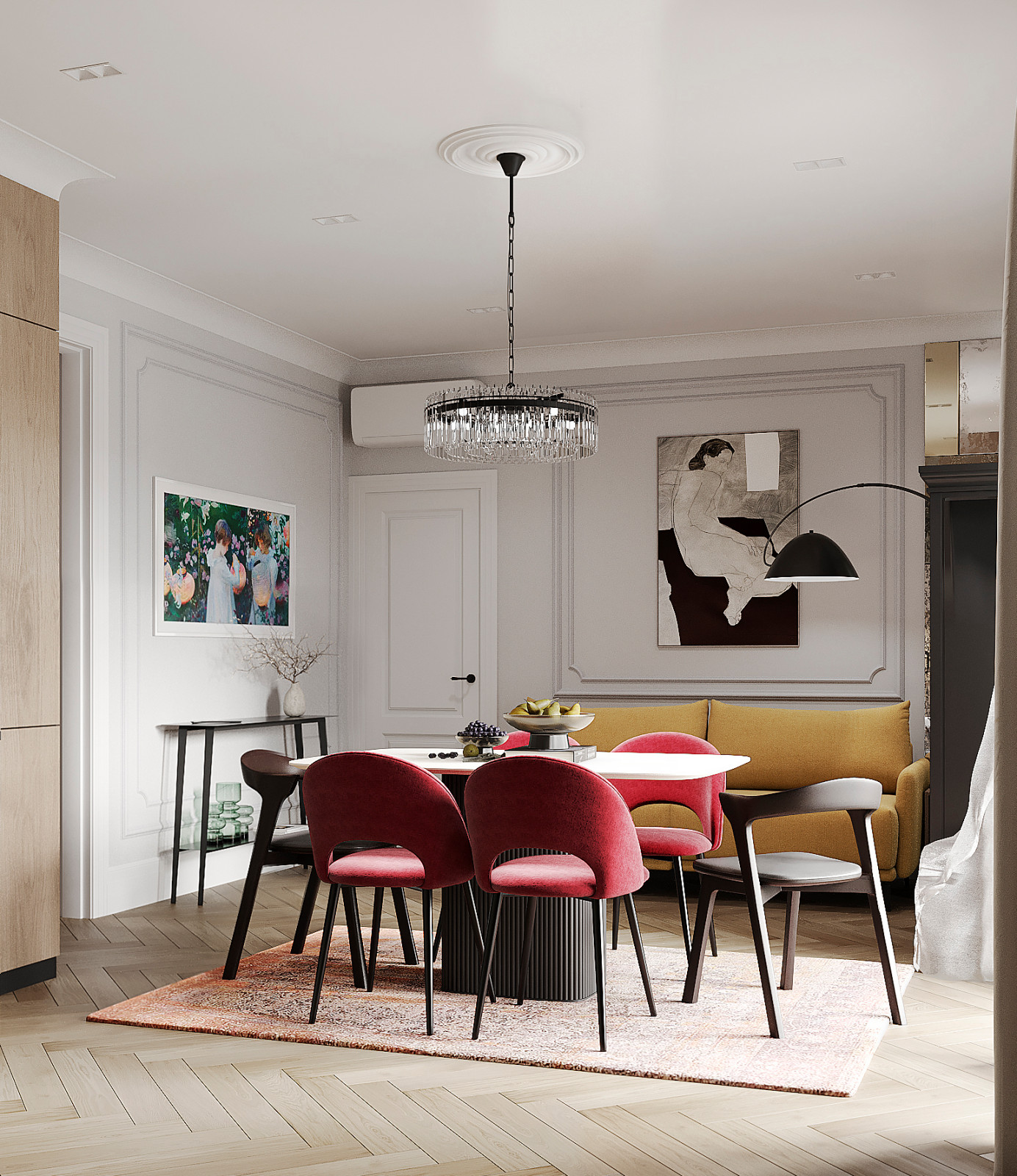 Дизайн проект квартиры в ЖК "Манхэттен"