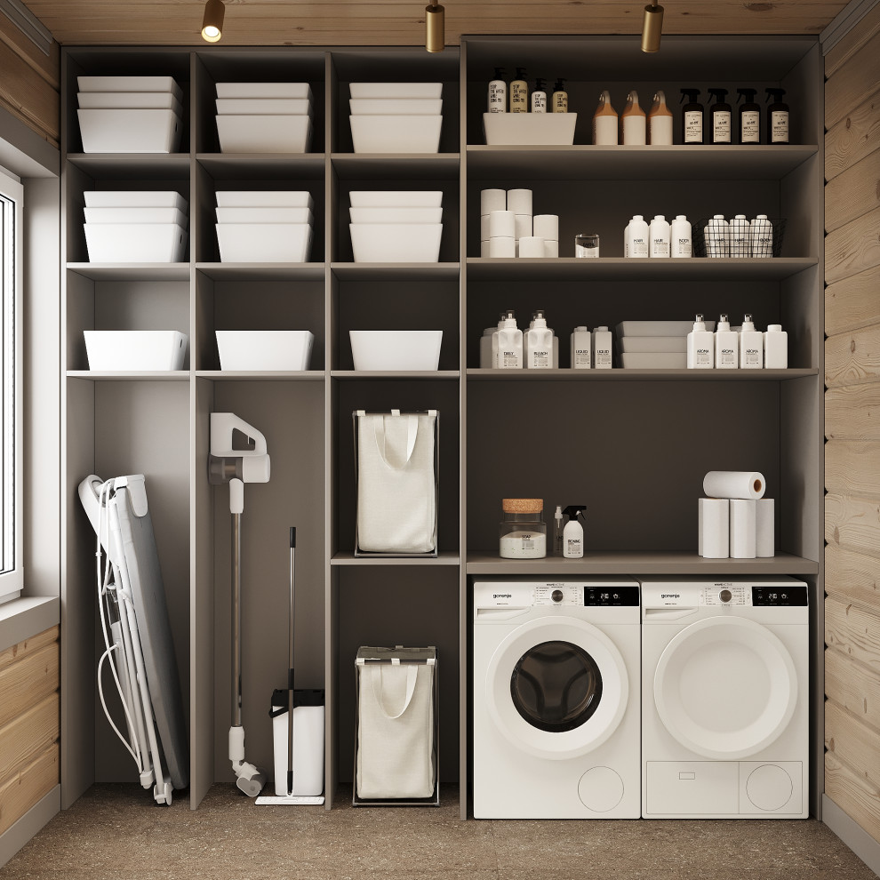 Дизайн постирочной в загородном доме