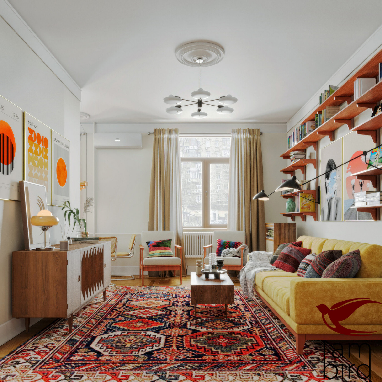 Mid-century modern. Фрунзенская набережная