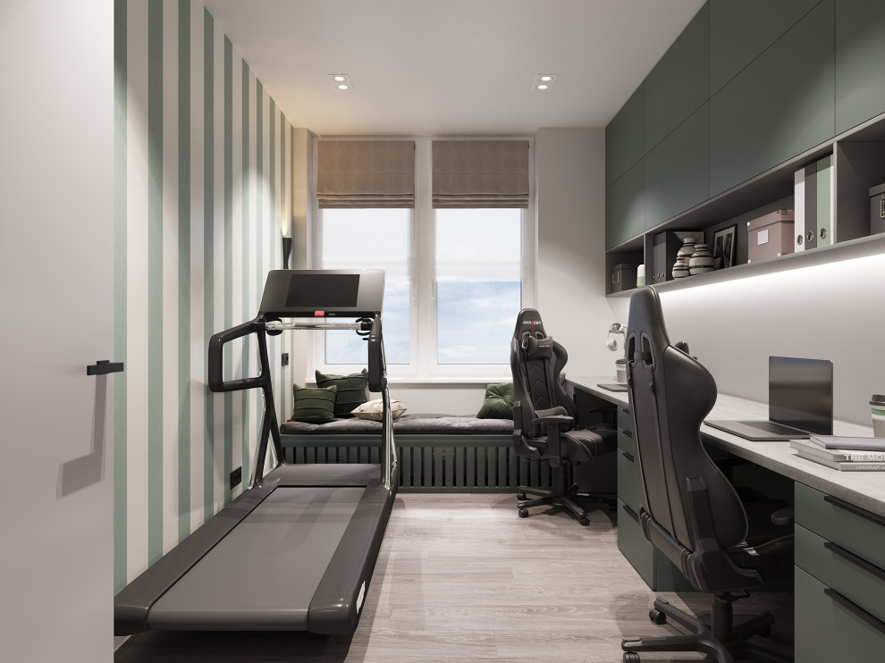 Дизайн-проект 2-х комнатной квартиры в сдержанном стиле