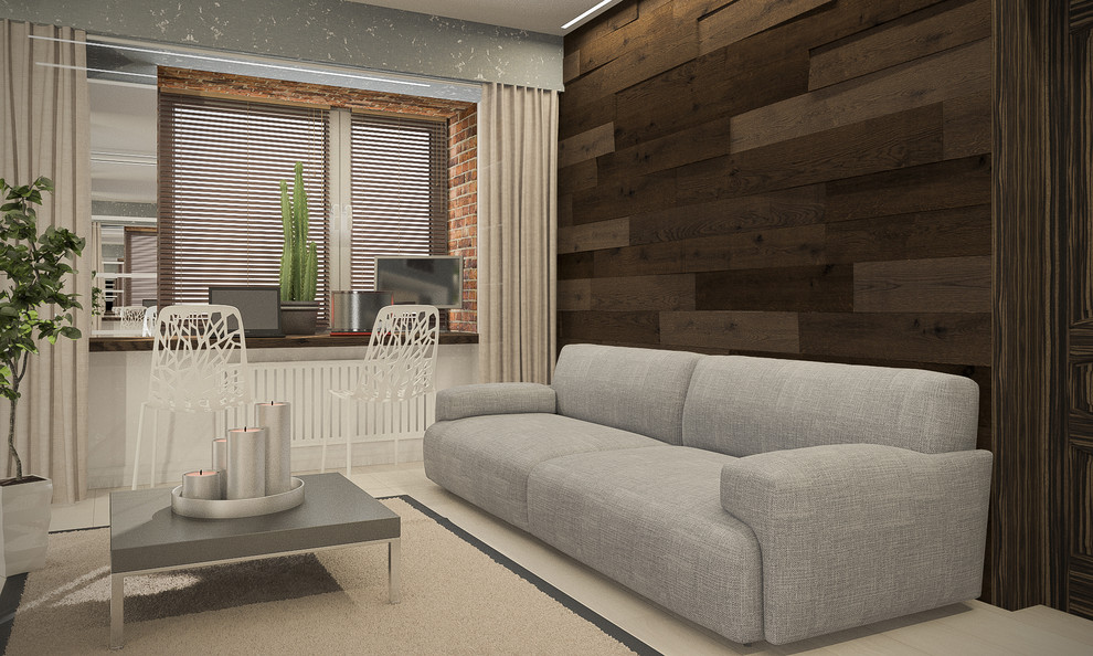 Обложка проекта: Проект 1-но комнатной квартиры