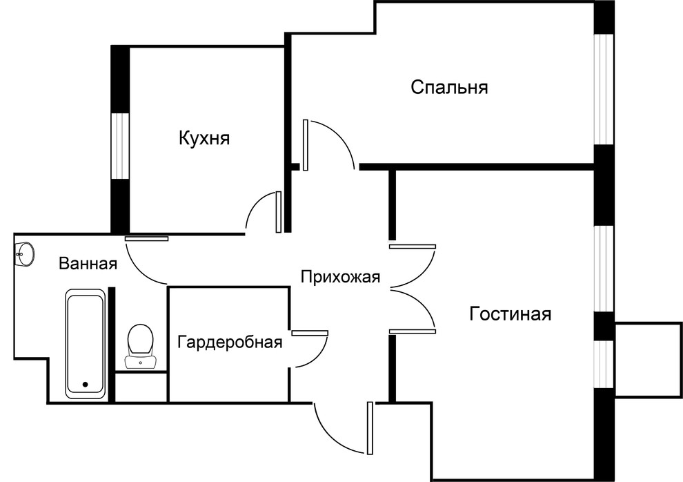 Houzz тур: Квартира с роботами, лягушками и чувством юмора