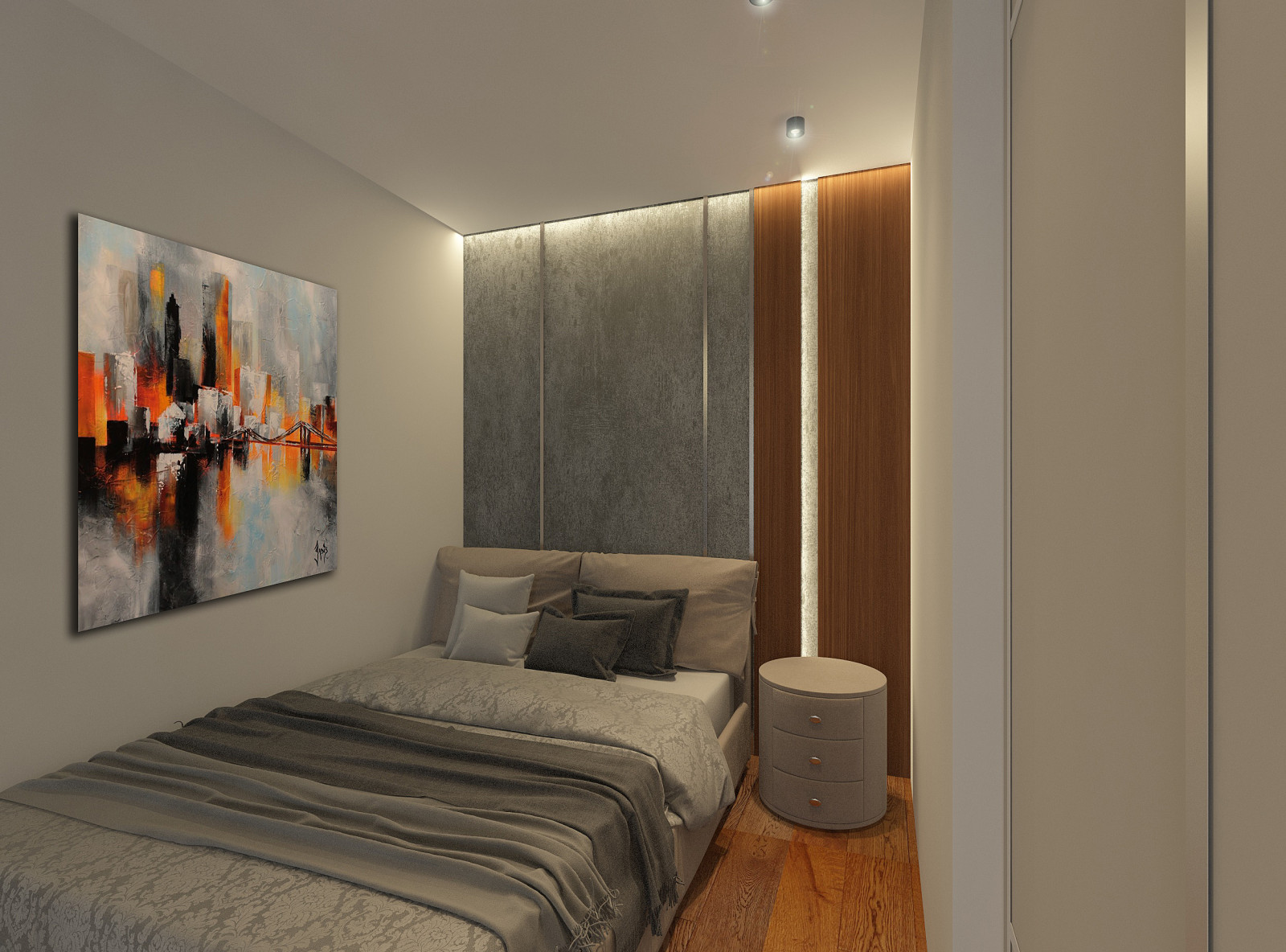 Квартира для молодого человека в стиле лофт