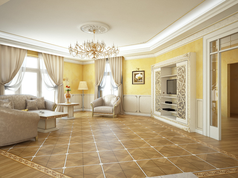 Гостиная. Зона ТВ