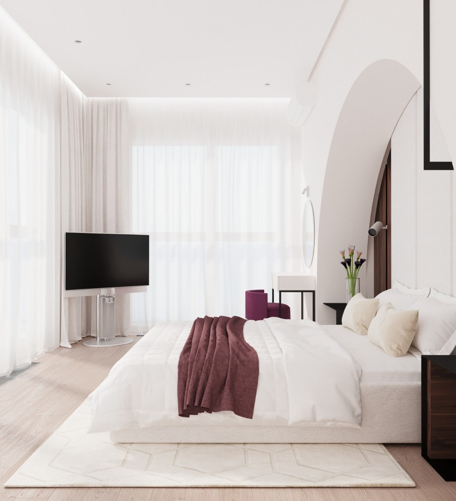 Лёгкий современный стиль в ЖК "Новая Александрия"