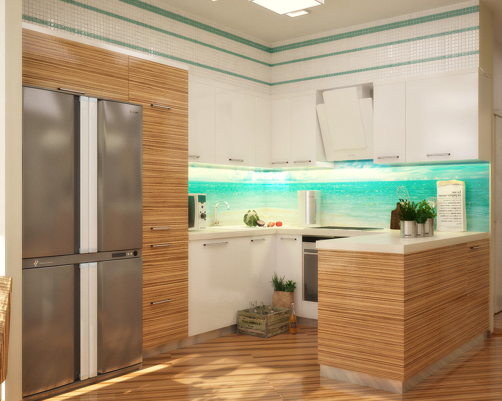 Fresh and light kitchen design