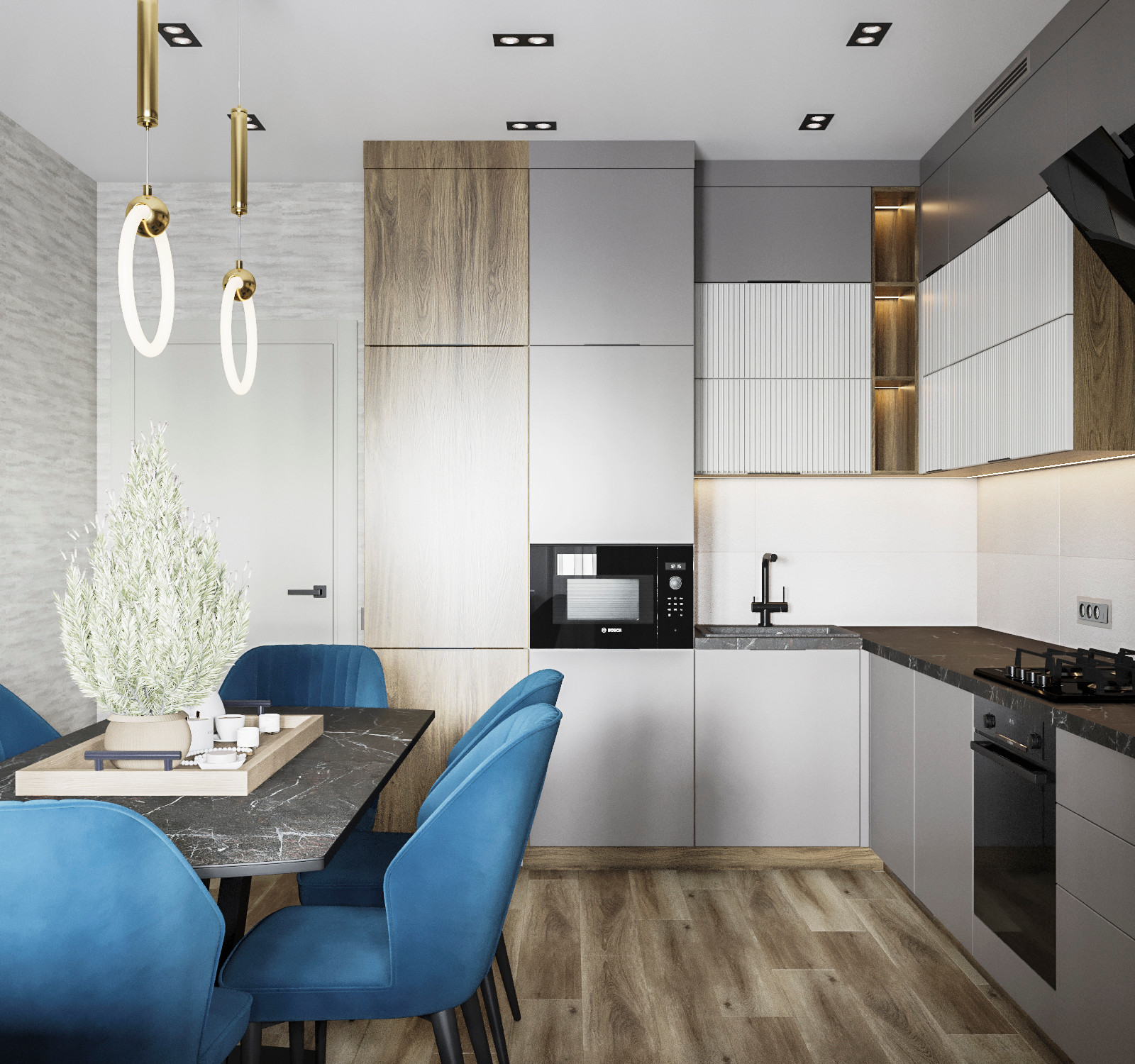 Проект 3-х комнатной квартиры для молодой семьи