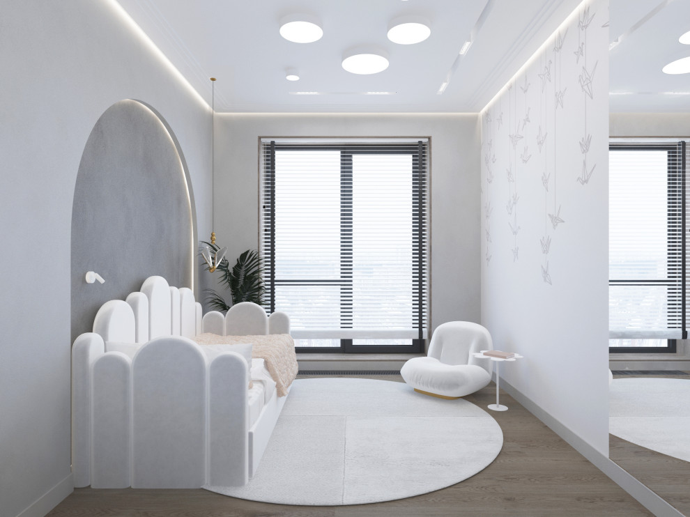 Минимализм для молодой семьи в ЖК Wellton Towers, г. Москва