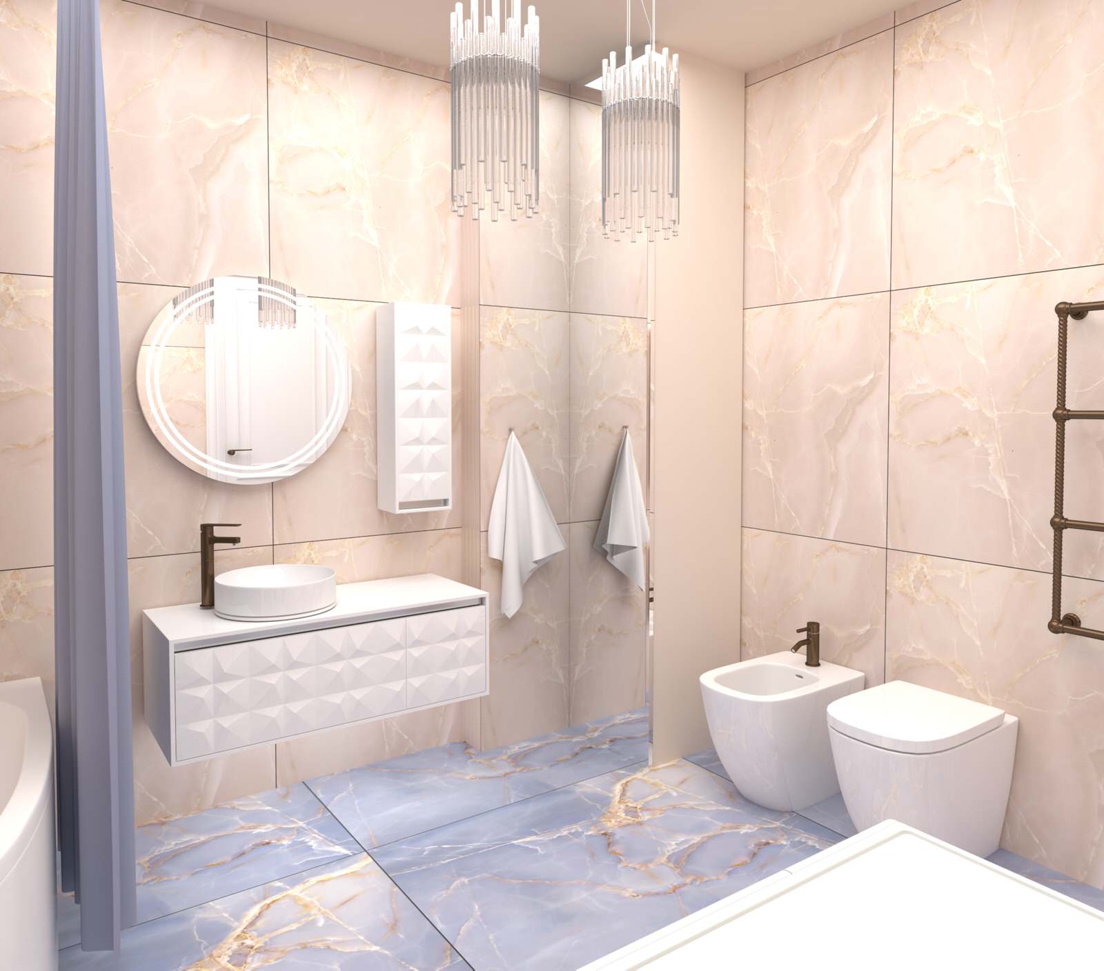 Проект двухкомнатной квартиры