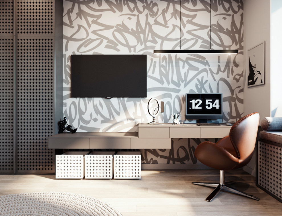 Интерьер в черно-белом цвете