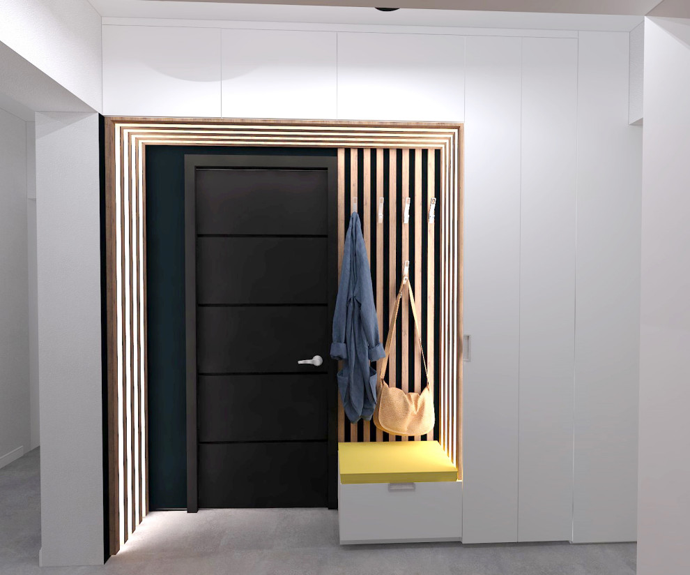 Обложка проекта: Легкий лофт (проект 2х комнатной квартиры в ЖК "Тихие зори")