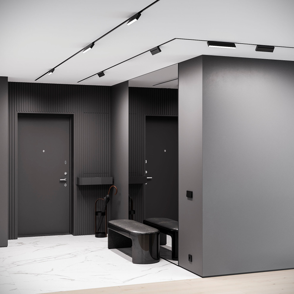 Slim Magnetic Умный трековый светильник 18W 2700-6500K Dim Kos чёрный