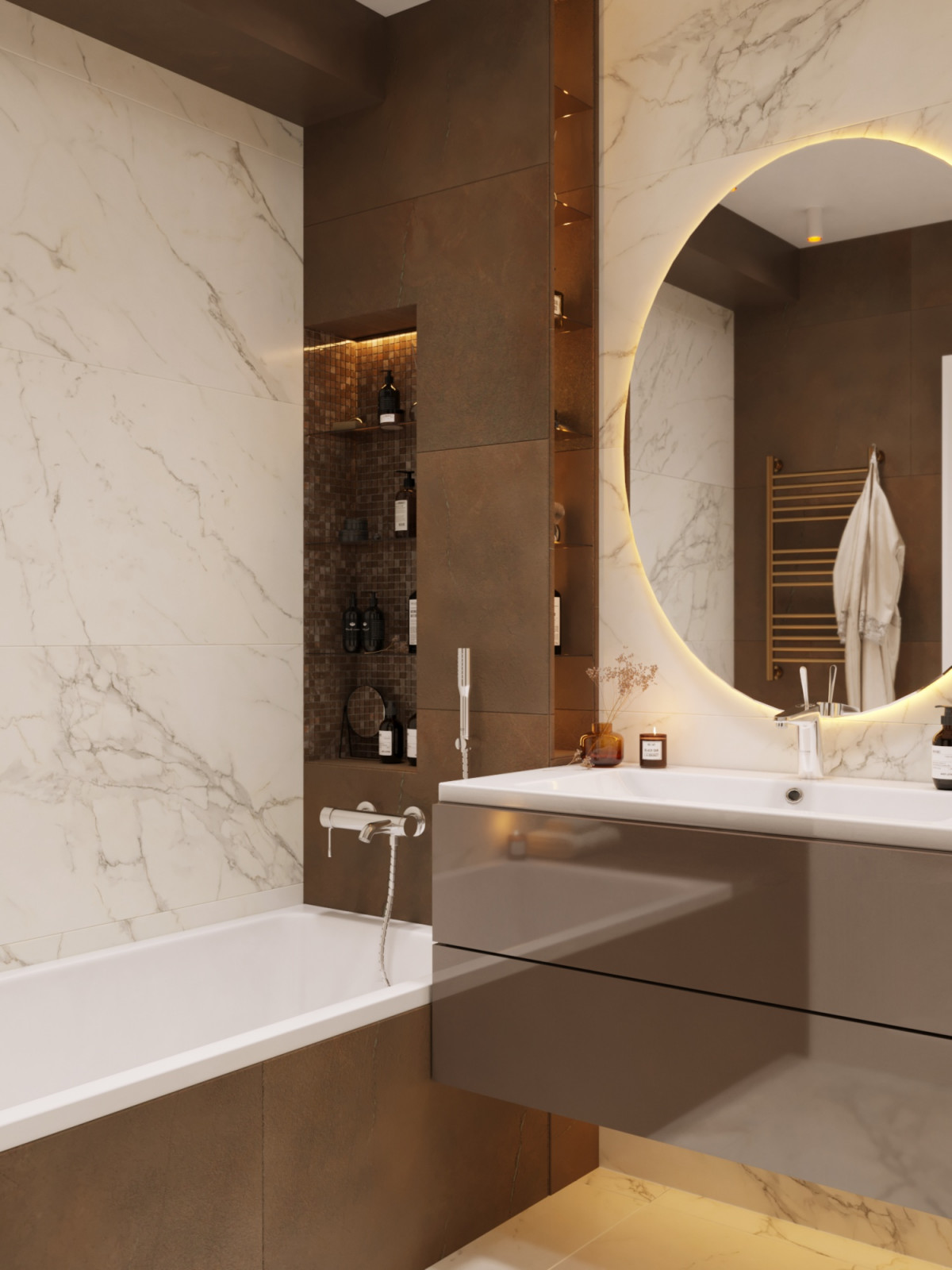 ЖК Хрустальный, ванная комната