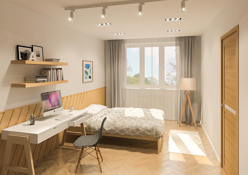 Интерьер двухкомнатной квартиры